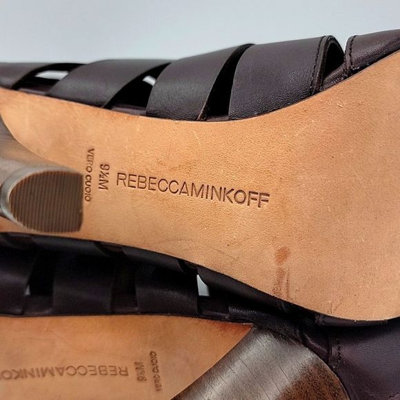 NWOT!!! Rebecca Minkoff "Derea" Leather Heeled Boot.  SIZE 9.5M.  S906 - Picture 8 of 8